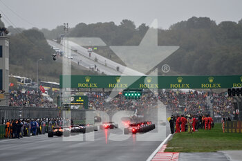 2021-10-10 - start of the race, depart, during the Formula 1 Rolex Turkish Grand Prix 2021, 16th round of the 2021 FIA Formula One World Championship from October 8 to 10, 2021 on the Istanbul Park, in Tuzla, Turkey - FORMULA 1 ROLEX TURKISH GRAND PRIX 2021, 16TH ROUND OF THE 2021 FIA FORMULA ONE WORLD CHAMPIONSHIP - FORMULA 1 - MOTORS