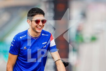 2021-10-21 - trackwalk OCON Esteban (fra), Alpine F1 A521, portrait during the Formula 1 Aramco United States Grand Prix 2021, 17th round of the 2021 FIA Formula One World Championship from October 21 to 24, 2021 on the Circuit of the Americas, in Austin, Texas, United States of American - FORMULA 1 ARAMCO UNITED STATES GRAND PRIX 2021, 17TH ROUND OF THE 2021 FIA FORMULA ONE WORLD CHAMPIONSHIP - FORMULA 1 - MOTORS