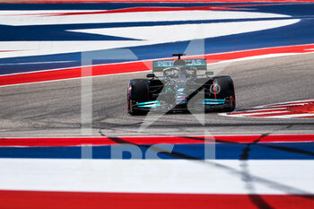2021-10-22 - 44 HAMILTON Lewis (gbr), Mercedes AMG F1 GP W12 E Performance, action during the Formula 1 Aramco United States Grand Prix 2021, 17th round of the 2021 FIA Formula One World Championship from October 21 to 24, 2021 on the Circuit of the Americas, in Austin, Texas, United States of American - FORMULA 1 ARAMCO UNITED STATES GRAND PRIX 2021, 17TH ROUND OF THE 2021 FIA FORMULA ONE WORLD CHAMPIONSHIP - FORMULA 1 - MOTORS