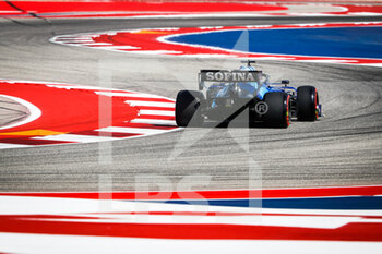 2021-10-22 - 63 RUSSELL George (gbr), Williams Racing F1 FW43B, action during the Formula 1 Aramco United States Grand Prix 2021, 17th round of the 2021 FIA Formula One World Championship from October 21 to 24, 2021 on the Circuit of the Americas, in Austin, Texas, United States of American - FORMULA 1 ARAMCO UNITED STATES GRAND PRIX 2021, 17TH ROUND OF THE 2021 FIA FORMULA ONE WORLD CHAMPIONSHIP - FORMULA 1 - MOTORS