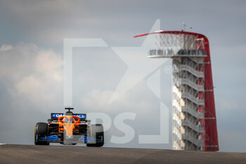 2021-10-22 - 03 RICCIARDO Daniel (aus), McLaren MCL35M, action during the Formula 1 Aramco United States Grand Prix 2021, 17th round of the 2021 FIA Formula One World Championship from October 21 to 24, 2021 on the Circuit of the Americas, in Austin, Texas, United States of American - FORMULA 1 ARAMCO UNITED STATES GRAND PRIX 2021, 17TH ROUND OF THE 2021 FIA FORMULA ONE WORLD CHAMPIONSHIP - FORMULA 1 - MOTORS