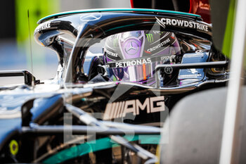 2021-10-22 - HAMILTON Lewis (gbr), Mercedes AMG F1 GP W12 E Performance, portrait during the Formula 1 Aramco United States Grand Prix 2021, 17th round of the 2021 FIA Formula One World Championship from October 21 to 24, 2021 on the Circuit of the Americas, in Austin, Texas, United States of American - FORMULA 1 ARAMCO UNITED STATES GRAND PRIX 2021, 17TH ROUND OF THE 2021 FIA FORMULA ONE WORLD CHAMPIONSHIP - FORMULA 1 - MOTORS