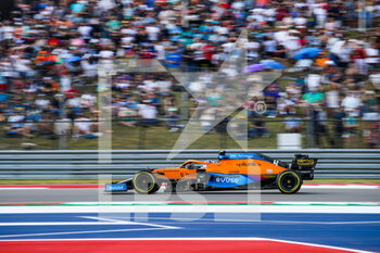 2021-10-22 - 04 NORRIS Lando (gbr), McLaren MCL35M, action during the Formula 1 Aramco United States Grand Prix 2021, 17th round of the 2021 FIA Formula One World Championship from October 21 to 24, 2021 on the Circuit of the Americas, in Austin, Texas, United States of American - FORMULA 1 ARAMCO UNITED STATES GRAND PRIX 2021, 17TH ROUND OF THE 2021 FIA FORMULA ONE WORLD CHAMPIONSHIP - FORMULA 1 - MOTORS