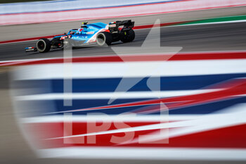 2021-10-22 - 31 OCON Esteban (fra), Alpine F1 A521, action during the Formula 1 Aramco United States Grand Prix 2021, 17th round of the 2021 FIA Formula One World Championship from October 21 to 24, 2021 on the Circuit of the Americas, in Austin, Texas, United States of American - FORMULA 1 ARAMCO UNITED STATES GRAND PRIX 2021, 17TH ROUND OF THE 2021 FIA FORMULA ONE WORLD CHAMPIONSHIP - FORMULA 1 - MOTORS