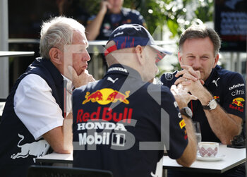 2021-10-22 - HORNER Christian (gbr), Team Principal of Red Bull Racing, MARKO Helmut (aut), Manager of Red Bull Racing, portrait during the Formula 1 Aramco United States Grand Prix 2021, 17th round of the 2021 FIA Formula One World Championship from October 21 to 24, 2021 on the Circuit of the Americas, in Austin, Texas, United States of American - FORMULA 1 ARAMCO UNITED STATES GRAND PRIX 2021, 17TH ROUND OF THE 2021 FIA FORMULA ONE WORLD CHAMPIONSHIP - FORMULA 1 - MOTORS