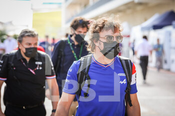 2021-10-23 - ALONSO Fernando (spa), Alpine F1 A521, portrait during the Formula 1 Aramco United States Grand Prix 2021, 17th round of the 2021 FIA Formula One World Championship from October 21 to 24, 2021 on the Circuit of the Americas, in Austin, Texas, United States of American - FORMULA 1 ARAMCO UNITED STATES GRAND PRIX 2021, 17TH ROUND OF THE 2021 FIA FORMULA ONE WORLD CHAMPIONSHIP - FORMULA 1 - MOTORS