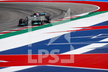 2021-10-23 - 77 BOTTAS Valtteri (fin), Mercedes AMG F1 GP W12 E Performance, action during the Formula 1 Aramco United States Grand Prix 2021, 17th round of the 2021 FIA Formula One World Championship from October 21 to 24, 2021 on the Circuit of the Americas, in Austin, Texas, United States of American - FORMULA 1 ARAMCO UNITED STATES GRAND PRIX 2021, 17TH ROUND OF THE 2021 FIA FORMULA ONE WORLD CHAMPIONSHIP - FORMULA 1 - MOTORS