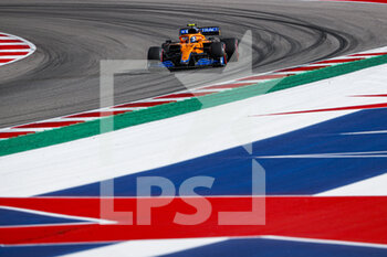 2021-10-23 - 04 NORRIS Lando (gbr), McLaren MCL35M, action during the Formula 1 Aramco United States Grand Prix 2021, 17th round of the 2021 FIA Formula One World Championship from October 21 to 24, 2021 on the Circuit of the Americas, in Austin, Texas, United States of American - FORMULA 1 ARAMCO UNITED STATES GRAND PRIX 2021, 17TH ROUND OF THE 2021 FIA FORMULA ONE WORLD CHAMPIONSHIP - FORMULA 1 - MOTORS
