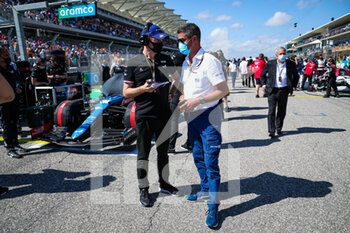 2021-10-24 - PERMANE Alan (gbr), Trackside Operations Director of Alpine F1 Team, MASI Michael, FIA Race Director, portrait during the Formula 1 Aramco United States Grand Prix 2021, 17th round of the 2021 FIA Formula One World Championship from October 21 to 24, 2021 on the Circuit of the Americas, in Austin, Texas, United States of American - FORMULA 1 ARAMCO UNITED STATES GRAND PRIX 2021, 17TH ROUND OF THE 2021 FIA FORMULA ONE WORLD CHAMPIONSHIP - FORMULA 1 - MOTORS