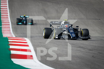 2021-10-24 - 10 GASLY Pierre (fra), Scuderia AlphaTauri Honda AT02, action during the Formula 1 Aramco United States Grand Prix 2021, 17th round of the 2021 FIA Formula One World Championship from October 21 to 24, 2021 on the Circuit of the Americas, in Austin, Texas, United States of American - FORMULA 1 ARAMCO UNITED STATES GRAND PRIX 2021, 17TH ROUND OF THE 2021 FIA FORMULA ONE WORLD CHAMPIONSHIP - FORMULA 1 - MOTORS
