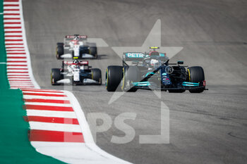 2021-10-24 - 77 BOTTAS Valtteri (fin), Mercedes AMG F1 GP W12 E Performance, action during the Formula 1 Aramco United States Grand Prix 2021, 17th round of the 2021 FIA Formula One World Championship from October 21 to 24, 2021 on the Circuit of the Americas, in Austin, Texas, United States of American - FORMULA 1 ARAMCO UNITED STATES GRAND PRIX 2021, 17TH ROUND OF THE 2021 FIA FORMULA ONE WORLD CHAMPIONSHIP - FORMULA 1 - MOTORS