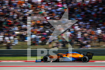 2021-10-24 - 04 NORRIS Lando (gbr), McLaren MCL35M, action during the Formula 1 Aramco United States Grand Prix 2021, 17th round of the 2021 FIA Formula One World Championship from October 21 to 24, 2021 on the Circuit of the Americas, in Austin, Texas, United States of American - FORMULA 1 ARAMCO UNITED STATES GRAND PRIX 2021, 17TH ROUND OF THE 2021 FIA FORMULA ONE WORLD CHAMPIONSHIP - FORMULA 1 - MOTORS