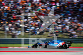 2021-10-24 - 31 OCON Esteban (fra), Alpine F1 A521, action during the Formula 1 Aramco United States Grand Prix 2021, 17th round of the 2021 FIA Formula One World Championship from October 21 to 24, 2021 on the Circuit of the Americas, in Austin, Texas, United States of American - FORMULA 1 ARAMCO UNITED STATES GRAND PRIX 2021, 17TH ROUND OF THE 2021 FIA FORMULA ONE WORLD CHAMPIONSHIP - FORMULA 1 - MOTORS