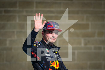 2021-10-24 - VERSTAPPEN Max (ned), Red Bull Racing Honda RB16B, portrait during the Formula 1 Aramco United States Grand Prix 2021, 17th round of the 2021 FIA Formula One World Championship from October 21 to 24, 2021 on the Circuit of the Americas, in Austin, Texas, United States of American - FORMULA 1 ARAMCO UNITED STATES GRAND PRIX 2021, 17TH ROUND OF THE 2021 FIA FORMULA ONE WORLD CHAMPIONSHIP - FORMULA 1 - MOTORS