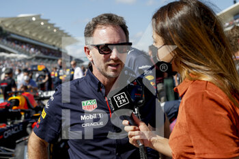 2021-10-24 - HORNER Christian (gbr), Team Principal of Red Bull Racing, portrait during the Formula 1 Aramco United States Grand Prix 2021, 17th round of the 2021 FIA Formula One World Championship from October 21 to 24, 2021 on the Circuit of the Americas, in Austin, Texas, United States of American - FORMULA 1 ARAMCO UNITED STATES GRAND PRIX 2021, 17TH ROUND OF THE 2021 FIA FORMULA ONE WORLD CHAMPIONSHIP - FORMULA 1 - MOTORS