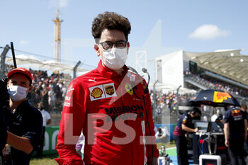 2021-10-24 - starting grid, grille de depart, BINOTTO Mattia (ita), Managing Director of the Scuderia Ferrari, portrait during the Formula 1 Aramco United States Grand Prix 2021, 17th round of the 2021 FIA Formula One World Championship from October 21 to 24, 2021 on the Circuit of the Americas, in Austin, Texas, United States of American - FORMULA 1 ARAMCO UNITED STATES GRAND PRIX 2021, 17TH ROUND OF THE 2021 FIA FORMULA ONE WORLD CHAMPIONSHIP - FORMULA 1 - MOTORS
