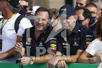 2021-10-24 - HORNER Christian (gbr), Team Principal of Red Bull Racing, NEWEY Adrian, Chief Technical Officer of Red Bull Racing, portrait during the Formula 1 Aramco United States Grand Prix 2021, 17th round of the 2021 FIA Formula One World Championship from October 21 to 24, 2021 on the Circuit of the Americas, in Austin, Texas, United States of American - FORMULA 1 ARAMCO UNITED STATES GRAND PRIX 2021, 17TH ROUND OF THE 2021 FIA FORMULA ONE WORLD CHAMPIONSHIP - FORMULA 1 - MOTORS
