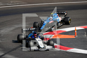 2021-11-07 - 63 RUSSELL George (gbr), Williams Racing F1 FW43B, action during the Formula 1 Gran Premio De La Ciudad De Mexico 2021, Mexico City Grand Prix, 18th round of the 2021 FIA Formula One World Championship from November 5 to 7, 2021 on the Autodromo Hermanos Rodriguez, in Mexico City, Mexico - FORMULA 1 GRAN PREMIO DE LA CIUDAD DE MEXICO 2021, MEXICO CITY GRAND PRIX, 18TH ROUND OF THE 2021 FIA FORMULA ONE WORLD CHAMPIONSHIP - FORMULA 1 - MOTORS