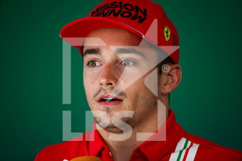 2021-11-18 - LECLERC Charles (mco), Scuderia Ferrari SF21, portrait during the Formula 1 Ooredoo Qatar Grand Prix 2021, 20th round of the 2021 FIA Formula One World Championship from November 19 to 21, 2021 on the Losail International Circuit, in Lusail, Qatar - FORMULA 1 OOREDOO QATAR GRAND PRIX 2021, 20TH ROUND OF THE 2021 FIA FORMULA ONE WORLD CHAMPIONSHIP - FORMULA 1 - MOTORS