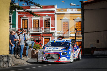 2021-11-18 - 05 Bonato Yoann (Fra), Boulloud Benjamin (Fra), Citroen C3 Rally2, Chl Sport Auto, Action during the 2021 FIA ERC Rally Islas Canarias, 8th round of the 2021 FIA European Rally Championship, from November 18 to 20, 2021 in Las Palmas de Gran Canaria, Spain - 2021 FIA ERC RALLY ISLAS CANARIAS, 8TH ROUND OF THE 2021 FIA EUROPEAN RALLY CHAMPIONSHIP - FORMULA 1 - MOTORS