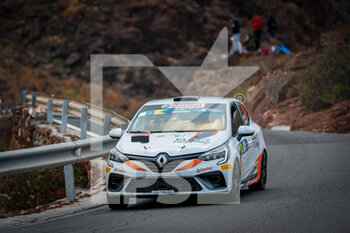2021-11-18 - 35 Fotia Anthony (Fra), Dunand Arnaud (Fra), Renault Clio Rally4, Chl Sport Auto, Action during the 2021 FIA ERC Rally Islas Canarias, 8th round of the 2021 FIA European Rally Championship, from November 18 to 20, 2021 in Las Palmas de Gran Canaria, Spain - 2021 FIA ERC RALLY ISLAS CANARIAS, 8TH ROUND OF THE 2021 FIA EUROPEAN RALLY CHAMPIONSHIP - FORMULA 1 - MOTORS