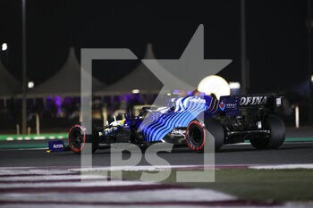 2021-11-19 - 06 LATIFI Nicholas (can), Williams Racing F1 FW43B, action during the Formula 1 Ooredoo Qatar Grand Prix 2021, 20th round of the 2021 FIA Formula One World Championship from November 19 to 21, 2021 on the Losail International Circuit, in Lusail, Qatar - FORMULA 1 OOREDOO QATAR GRAND PRIX 2021, 20TH ROUND OF THE 2021 FIA FORMULA ONE WORLD CHAMPIONSHIP - FORMULA 1 - MOTORS
