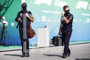 2021-11-19 - HORNER Christian (gbr), Team Principal of Red Bull Racing, portrait NEWEY Adrian, Chief Technical Officer of Red Bull Racing, portrait during the Formula 1 Ooredoo Qatar Grand Prix 2021, 20th round of the 2021 FIA Formula One World Championship from November 19 to 21, 2021 on the Losail International Circuit, in Lusail, Qatar - FORMULA 1 OOREDOO QATAR GRAND PRIX 2021, 20TH ROUND OF THE 2021 FIA FORMULA ONE WORLD CHAMPIONSHIP - FORMULA 1 - MOTORS