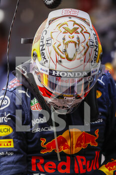 2021-11-19 - VERSTAPPEN Max (ned), Red Bull Racing Honda RB16B, portrait during the Formula 1 Ooredoo Qatar Grand Prix 2021, 20th round of the 2021 FIA Formula One World Championship from November 19 to 21, 2021 on the Losail International Circuit, in Lusail, Qatar - FORMULA 1 OOREDOO QATAR GRAND PRIX 2021, 20TH ROUND OF THE 2021 FIA FORMULA ONE WORLD CHAMPIONSHIP - FORMULA 1 - MOTORS