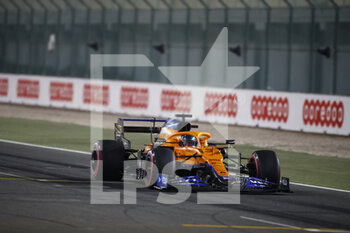 2021-11-19 - 03 RICCIARDO Daniel (aus), McLaren MCL35M, action during the Formula 1 Ooredoo Qatar Grand Prix 2021, 20th round of the 2021 FIA Formula One World Championship from November 19 to 21, 2021 on the Losail International Circuit, in Lusail, Qatar - FORMULA 1 OOREDOO QATAR GRAND PRIX 2021, 20TH ROUND OF THE 2021 FIA FORMULA ONE WORLD CHAMPIONSHIP - FORMULA 1 - MOTORS
