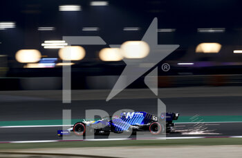 2021-11-20 - 63 RUSSELL George (gbr), Williams Racing F1 FW43B, action during the Formula 1 Ooredoo Qatar Grand Prix 2021, 20th round of the 2021 FIA Formula One World Championship from November 19 to 21, 2021 on the Losail International Circuit, in Lusail, Qatar - FORMULA 1 OOREDOO QATAR GRAND PRIX 2021, 20TH ROUND OF THE 2021 FIA FORMULA ONE WORLD CHAMPIONSHIP - FORMULA 1 - MOTORS