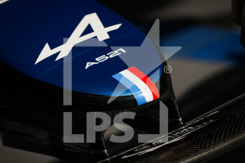 2021-11-20 - Alpine F1 A521, mechanical detail of front wing during the Formula 1 Ooredoo Qatar Grand Prix 2021, 20th round of the 2021 FIA Formula One World Championship from November 19 to 21, 2021 on the Losail International Circuit, in Lusail, Qatar - FORMULA 1 OOREDOO QATAR GRAND PRIX 2021, 20TH ROUND OF THE 2021 FIA FORMULA ONE WORLD CHAMPIONSHIP - FORMULA 1 - MOTORS