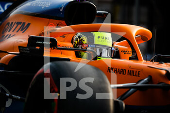 2021-11-20 - NORRIS Lando (gbr), McLaren MCL35M, action during the Formula 1 Ooredoo Qatar Grand Prix 2021, 20th round of the 2021 FIA Formula One World Championship from November 19 to 21, 2021 on the Losail International Circuit, in Lusail, Qatar - FORMULA 1 OOREDOO QATAR GRAND PRIX 2021, 20TH ROUND OF THE 2021 FIA FORMULA ONE WORLD CHAMPIONSHIP - FORMULA 1 - MOTORS