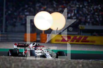 2021-11-20 - 07 RAIKKONEN Kimi (fin), Alfa Romeo Racing ORLEN C41, action during the Formula 1 Ooredoo Qatar Grand Prix 2021, 20th round of the 2021 FIA Formula One World Championship from November 19 to 21, 2021 on the Losail International Circuit, in Lusail, Qatar - FORMULA 1 OOREDOO QATAR GRAND PRIX 2021, 20TH ROUND OF THE 2021 FIA FORMULA ONE WORLD CHAMPIONSHIP - FORMULA 1 - MOTORS