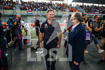 2021-11-21 - HORNER Christian (gbr), Team Principal of Red Bull Racing, TODT Jean (fra), FIA President, portrait during the Formula 1 Ooredoo Qatar Grand Prix 2021, 20th round of the 2021 FIA Formula One World Championship from November 19 to 21, 2021 on the Losail International Circuit, in Lusail, Qatar - FORMULA 1 OOREDOO QATAR GRAND PRIX 2021, 20TH ROUND OF THE 2021 FIA FORMULA ONE WORLD CHAMPIONSHIP - FORMULA 1 - MOTORS