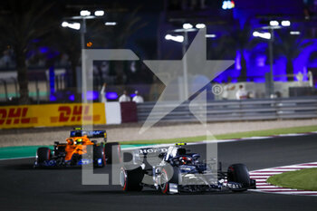 2021-11-21 - 10 GASLY Pierre (fra), Scuderia AlphaTauri Honda AT02, action during the Formula 1 Ooredoo Qatar Grand Prix 2021, 20th round of the 2021 FIA Formula One World Championship from November 19 to 21, 2021 on the Losail International Circuit, in Lusail, Qatar - FORMULA 1 OOREDOO QATAR GRAND PRIX 2021, 20TH ROUND OF THE 2021 FIA FORMULA ONE WORLD CHAMPIONSHIP - FORMULA 1 - MOTORS