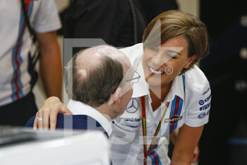2021-11-28 - WILLIAMS Claire Team Williams Deputy Team Principal and WILLIAMS Frank (Gbr) Williams F1 Team President President Williams F1 Team Portrait during the 2014 Formula One World Championship, Hungary Grand Prix from July 25th to 26th 2014, in Budapest, Hungary. Photo Florent Gooden / DPPI - FRANK WILLIAMS FROM 1942 TO 2021 - FORMULA 1 - MOTORS