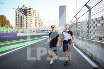 2021-12-02 - GASLY Pierre (fra), Scuderia AlphaTauri Honda AT02, portrait trackwalk with engineer HAMELIN Pierre, during the Formula 1 stc Saudi Arabian Grand Prix 2021, 21th round of the 2021 FIA Formula One World Championship from December 3 to 5, 2021 on the Jeddah Corniche Circuit, in Jeddah, Saudi Arabia - FORMULA 1 STC SAUDI ARABIAN GRAND PRIX 2021, 21TH ROUND OF THE 2021 FIA FORMULA ONE WORLD CHAMPIONSHIP - FORMULA 1 - MOTORS