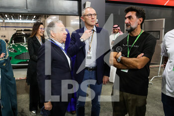 2021-12-02 - TODT Jean (fra), FIA President, DOMENICALLI Stefano (ita), Chairman and CEO Formula One Group FOG, portrait during the Formula 1 stc Saudi Arabian Grand Prix 2021, 21th round of the 2021 FIA Formula One World Championship from December 3 to 5, 2021 on the Jeddah Corniche Circuit, in Jeddah, Saudi Arabia - FORMULA 1 STC SAUDI ARABIAN GRAND PRIX 2021, 21TH ROUND OF THE 2021 FIA FORMULA ONE WORLD CHAMPIONSHIP - FORMULA 1 - MOTORS