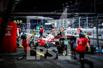 2021-12-02 - Alfa Romeo Racing ORLEN C41, pit stop practice during the Formula 1 stc Saudi Arabian Grand Prix 2021, 21th round of the 2021 FIA Formula One World Championship from December 3 to 5, 2021 on the Jeddah Corniche Circuit, in Jeddah, Saudi Arabia - FORMULA 1 STC SAUDI ARABIAN GRAND PRIX 2021, 21TH ROUND OF THE 2021 FIA FORMULA ONE WORLD CHAMPIONSHIP - FORMULA 1 - MOTORS