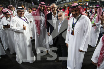 2021-12-05 - TODT Jean (fra), FIA President, Stefano Domenicali CEO of Formula One Group, during the Formula 1 stc Saudi Arabian Grand Prix 2021, 21th round of the 2021 FIA Formula One World Championship from December 3 to 5, 2021 on the Jeddah Corniche Circuit, in Jeddah, Saudi Arabia - FORMULA 1 STC SAUDI ARABIAN GRAND PRIX 2021, 21TH ROUND OF THE 2021 FIA FORMULA ONE WORLD CHAMPIONSHIP - FORMULA 1 - MOTORS