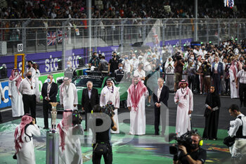 2021-12-05 - TODT Jean (fra), FIA President, Stefano Domenicali CEO of Formula One Group, BRAWN Ross (gbr), Managing Director of motorsport Formula One Group, portrait during the Formula 1 stc Saudi Arabian Grand Prix 2021, 21th round of the 2021 FIA Formula One World Championship from December 3 to 5, 2021 on the Jeddah Corniche Circuit, in Jeddah, Saudi Arabia - FORMULA 1 STC SAUDI ARABIAN GRAND PRIX 2021, 21TH ROUND OF THE 2021 FIA FORMULA ONE WORLD CHAMPIONSHIP - FORMULA 1 - MOTORS
