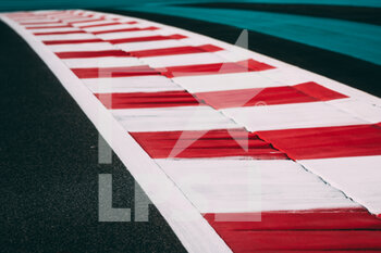 2021-12-09 - illustration kerb, vibreur, during the Formula 1 Etihad Airways Abu Dhabi Grand Prix 2021, 22th round of the 2021 FIA Formula One World Championship from December 10 to 12, 2021 on the Yas Marina Circuit, in Yas Island, Abu Dhabi - FORMULA 1 ETIHAD AIRWAYS ABU DHABI GRAND PRIX 2021, 22TH ROUND OF THE 2021 FIA FORMULA ONE WORLD CHAMPIONSHIP - FORMULA 1 - MOTORS