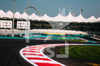 2021-12-09 - kerb, vibreur, illustration track during the Formula 1 Etihad Airways Abu Dhabi Grand Prix 2021, 22th round of the 2021 FIA Formula One World Championship from December 10 to 12, 2021 on the Yas Marina Circuit, in Yas Island, Abu Dhabi - FORMULA 1 ETIHAD AIRWAYS ABU DHABI GRAND PRIX 2021, 22TH ROUND OF THE 2021 FIA FORMULA ONE WORLD CHAMPIONSHIP - FORMULA 1 - MOTORS