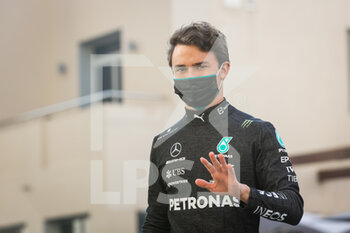 2021-12-14 - DE VRIES Nyck (ned), Mercedes AMG F1 GP W12 E Performance, portrait during the 2021 post-season tests from December 14 to 15, 2021 on the Yas Marina Circuit, in Yas Island, Abu Dhabi - 2021 POST-SEASON TESTS - FORMULA 1 - MOTORS
