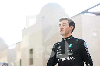 2021-12-14 - RUSSELL George (gbr), Mercedes AMG F1 GP, portrait during the 2021 post-season tests from December 14 to 15, 2021 on the Yas Marina Circuit, in Yas Island, Abu Dhabi - 2021 POST-SEASON TESTS - FORMULA 1 - MOTORS