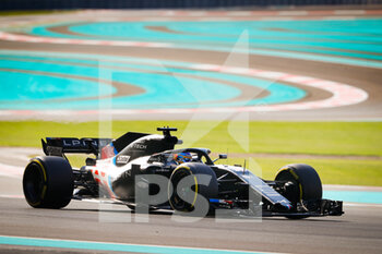2021-12-15 - 14 ALONSO Fernando (spa), Alpine F1, action during the 2021 post-season tests from December 14 to 15, 2021 on the Yas Marina Circuit, in Yas Island, Abu Dhabi - 2021 POST-SEASON TESTS - FORMULA 1 - MOTORS