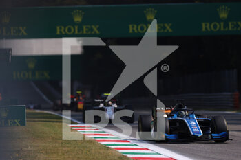 2021-09-12 - 03 Zhou Guanyu (chn), UNI-Virtuosi Racing, Dallara F2, action during the 5th round of the 2021 FIA Formula 2 Championship from September 9 to 12, 2021 on the Autodromo Nazionale di Monza, in Monza, Italy - 5TH ROUND OF THE 2021 FIA FORMULA 2 CHAMPIONSHIP - FORMULA 2 - MOTORS