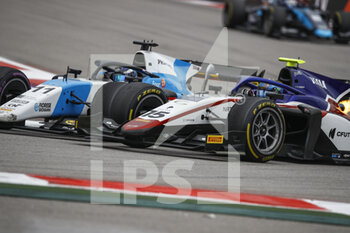 2021-09-26 - 15 Samaia Guilherme (bra), Charouz Racing System, Dallara F2, action 11 Verschoor Richard (nld), MP Motorsport, Dallara F2, action during the 6th round of the 2021 FIA Formula 2 Championship from September 24 to 26, 2021 on the Sochi Autodrom, in Sochi, Russia - 6TH ROUND OF THE 2021 FIA FORMULA 2 CHAMPIONSHIP - FORMULA 2 - MOTORS