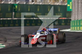 2021-12-03 - 01 Shwartzman Robert (rus), Prema Racing, Dallara F2, action during the 7th round of the 2021 FIA Formula 2 Championship from December 3 to 5, 2021 on the Jeddah Corniche Circuit, in Jeddah, Saudi Arabia - 7TH ROUND OF THE 2021 FIA FORMULA 2 CHAMPIONSHIP - FORMULA 2 - MOTORS
