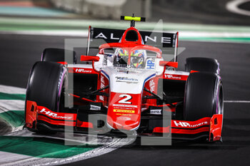 2021-12-03 - 02 Piastri Oscar (aus), Prema Racing, Dallara F2, action during the 7th round of the 2021 FIA Formula 2 Championship from December 3 to 5, 2021 on the Jeddah Corniche Circuit, in Jeddah, Saudi Arabia - 7TH ROUND OF THE 2021 FIA FORMULA 2 CHAMPIONSHIP - FORMULA 2 - MOTORS